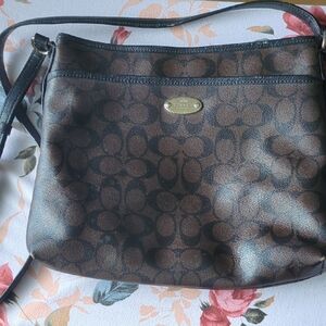 Coach Brown Shoulder Bag